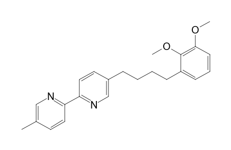 5-[4-(2,3-Dimethoxyphenyl)butyl]-5'-methyl-2,2'-bipyridine