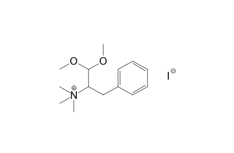 (S)-[alpha-(dimethoxymethyl)phenethyl]trimethylammonium iodide