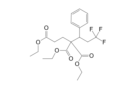 Triethyl 6,6,6-trifluoro-4-phenylhexane-1,3,3-tricarboxylate
