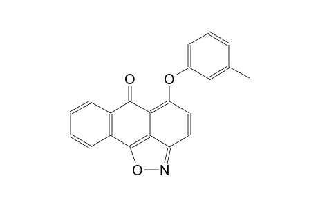 5-(3-methylphenoxy)-6H-anthra[1,9-cd]isoxazol-6-one