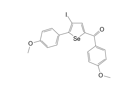 (4-Iodo-5-(4-methoxyphenyl)selenophen-2-yl)(4-methoxyphenyl)methanone