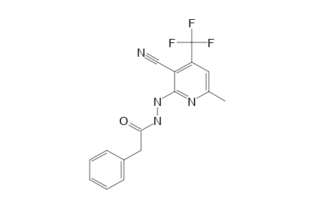 N'-[3-cyano-6-methyl-4-(trifluoromethyl)pyridin-2-yl]-2-phenylacetohydrazide