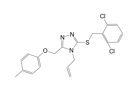 4-allyl-3-[(2,6-dichlorobenzyl)sulfanyl]-5-[(4-methylphenoxy)methyl]-4H-1,2,4-triazole