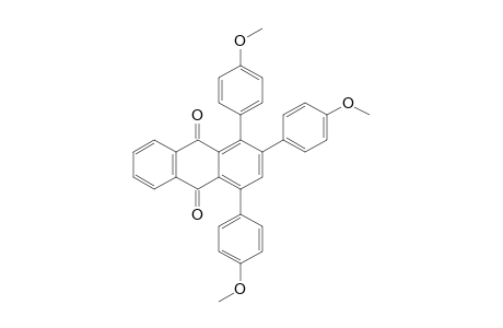 1,2,4-Tris(4-methoxyphenyl)anthraquinone