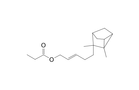 Santalol acetate <(Z)-alpha->