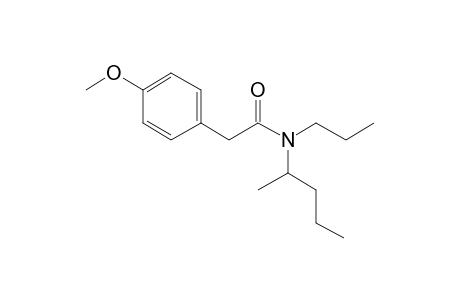 Acetamide, 2-(4-methoxyphenyl)-N-(2-pentyl)-N-propyl-