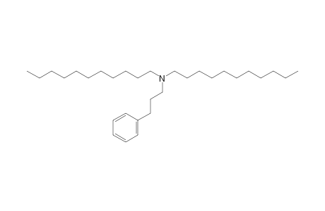 3-Phenylpropylamine, N,N-diundecyl-