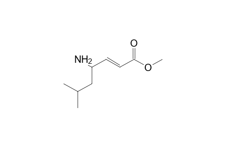 Methyl (2E)-4-amino-6-methyl-2-heptenoate