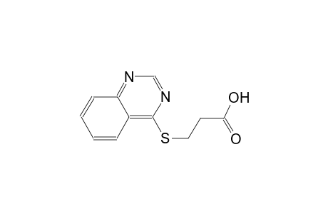 propanoic acid, 3-(4-quinazolinylthio)-