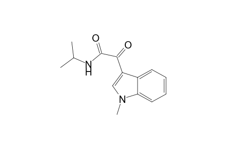 1H-Indole-3-acetamide, 1-methyl-N-(1-methylethyl)-.alpha.-oxo-