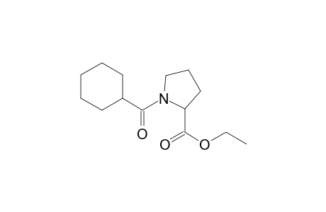 L-Proline, N-(cyclohexanecarbonyl)-, ethyl ester