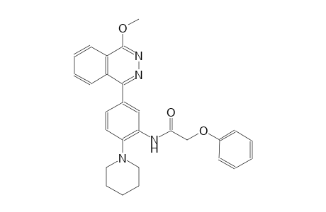 N-[5-(4-methoxy-1-phthalazinyl)-2-(1-piperidinyl)phenyl]-2-phenoxyacetamide