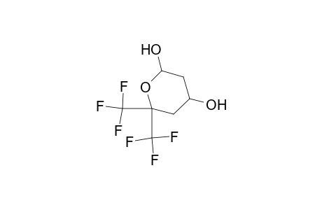 6,6-Bis(trifluoromethyl)tetrahydropyran-2,4-diol
