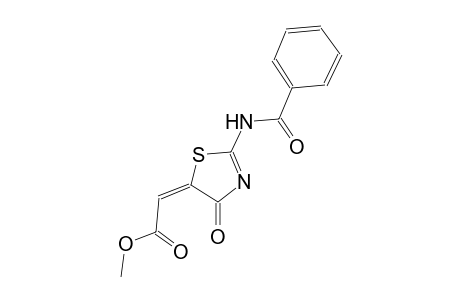 methyl (2E)-(2-(benzoylamino)-4-oxo-1,3-thiazol-5(4H)-ylidene)ethanoate