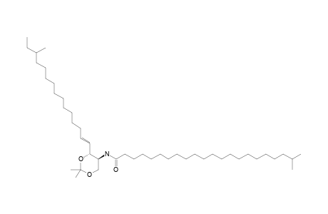 N-[(2S,3R,4E)-1,3-(Isopropylidenedioxy)-16-methyloctadec-4-en-2-yl]-21-methyldocosanamide