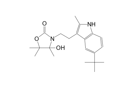 2(3H)-Oxazolone, 3-[2-[5-(1,1-dimethylethyl)-2-methyl-1H-indol-3-yl]ethyl]dihydro-4-hydroxy-4,5,5-trimethyl-