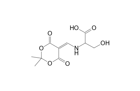 serine, N-[(2,2-dimethyl-4,6-dioxo-1,3-dioxan-5-ylidene)methyl]-