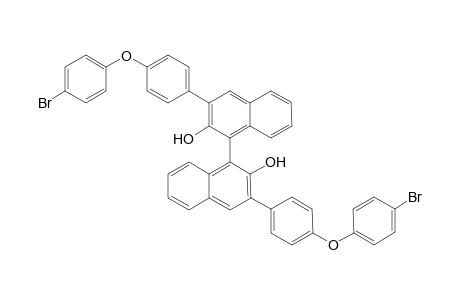 3,3'-bis[4''-(4"'-Bromophenoxy)phenyl]-2,2'-dihydroxy-1,1'-binaphthyl