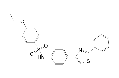 benzenesulfonamide, 4-ethoxy-N-[4-(2-phenyl-4-thiazolyl)phenyl]-