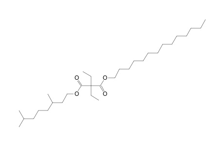 Diethylmalonic acid, 3,7-dimethyloctyl tetradecyl ester