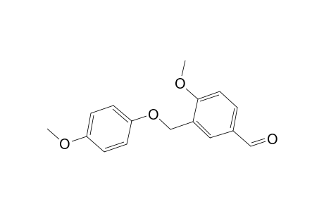Benzaldehyde, 4-methoxy-3-(4-methoxyphenoxymethyl)-