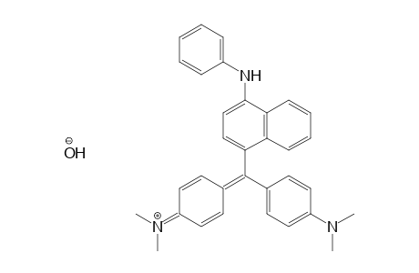 Methanaminium, N-[4-(dimethylamino)phenyl][4-(phenylamino)-1-naphthalenyl]methylene]-2,5-cyclohexadien-1-ylidene]-N-methyl-, hydroxide