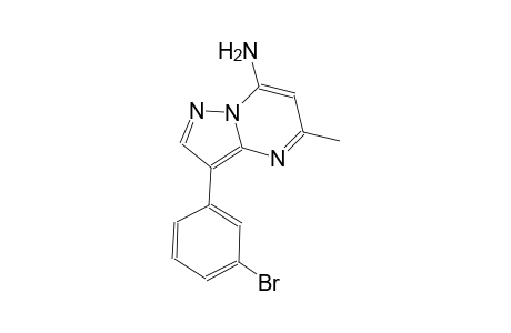 pyrazolo[1,5-a]pyrimidin-7-amine, 3-(3-bromophenyl)-5-methyl-