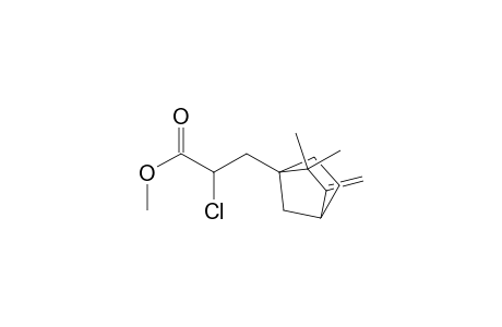 3-(1-camphenyl)-2-chlorpropansaure-methylester