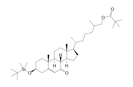 3.beta.-[(t-Butyldimethylsilyl)oxy]-26-(pivaloyloxy)cholest-5-en-7-one