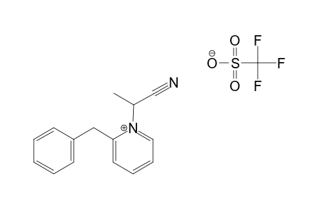 2-BENZYL-1-(1-CYANOETHYL)-PYRIDINIUM-TRIFLATE