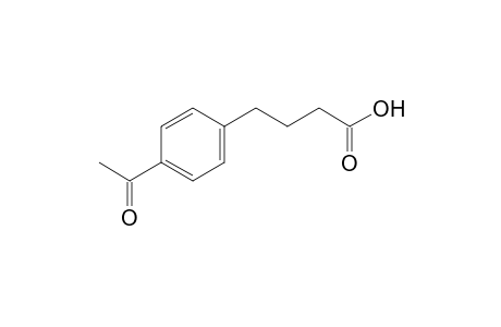 4-(p-acetylphenyl)butyric acid