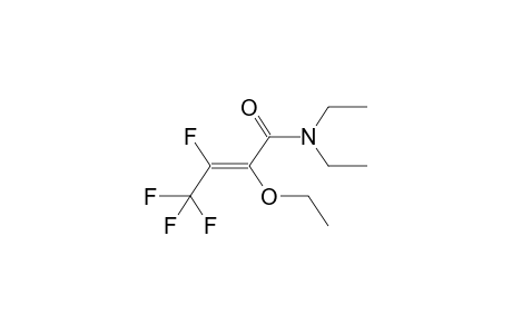 N,N-DIETHYL-3,4,4,4-TETRAFLUORO-2-ETHOXY-2-BUTENOIC ACID AMIDE