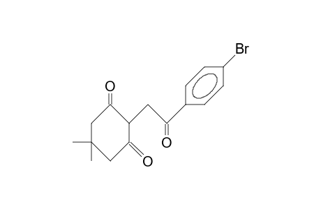 2-(4-Bromo-phenacyl)-5,5-dimethyl-cyclohexane-1,3-dione
