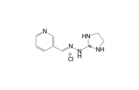 (E)-1-(imidazolidin-2-ylidene)-2-(pyridin-3-ylmethylene)hydrazin-1-ium chloride