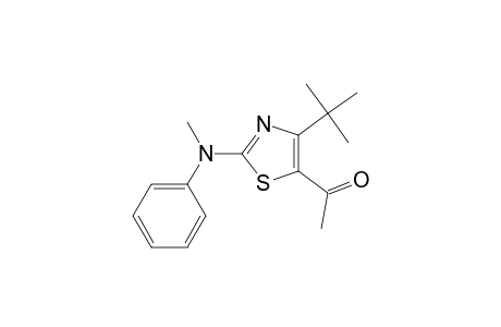 Ethanone, 1-[4-(1,1-dimethylethyl)-2-(methylphenylamino)-5-thiazolyl]-