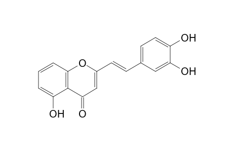 2-[(E)-2-(3,4-dihydroxyphenyl)ethenyl]-5-hydroxy-1-benzopyran-4-one