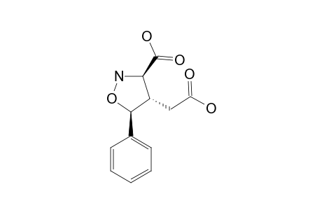 4-CARBOXYMETHYL-5-PHENYLISOXAZOLIDINE-3-CARBOXYLIC-ACID