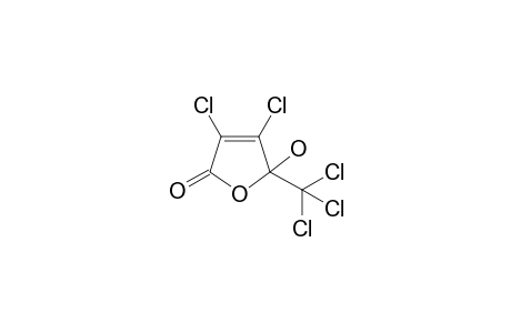 3,4-dichloro-5-hydroxy-5-(trichloromethyl)furan-2-one