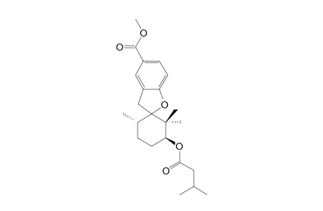 METHYL-3'-ISOPENTANOYLOXY-2',2',6'-TRIMETHYL-3H-SPIRO-[1-BENZOFURAN-2,1'-CYCLOHEXANE]-5-CARBOXYLATE
