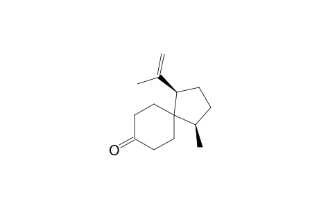 Spiro[4.5]decan-7-one, 1-methyl-4-(1-methylethenyl)-, (1.alpha.,4.alpha.,5.alpha.)-(.+-.)-