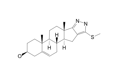 5'-METHYLTHIO-PYRAZOLO-[4',3':16,17]-ANDROST-5-EN-3-BETA-OL