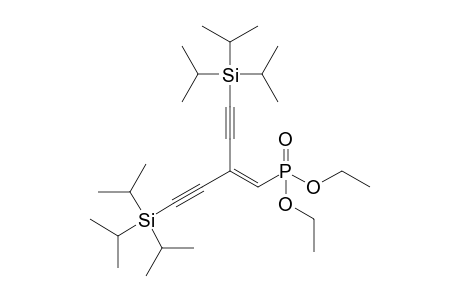 Diethyl {4-(Triisopropylsilyl)-2-[(triisopropylsilyl)ethynyl]but-1-en-3-ynyl}phosphonate