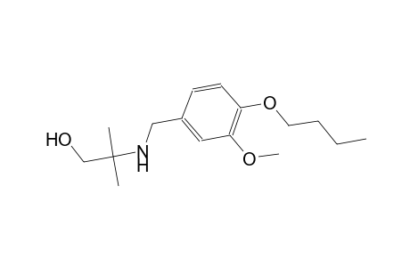 2-[(4-butoxy-3-methoxybenzyl)amino]-2-methyl-1-propanol