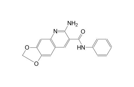 6-Amino-N-phenyl[1,3]dioxolo[4,5-g]quinoline-7-carboxamide
