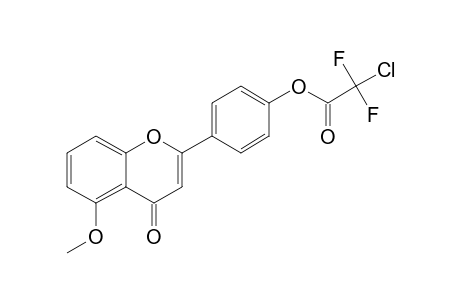 4'-Hydroxy-5-methoxyflavone, chlorodifluoroacetate