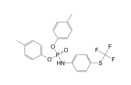 bis(4-methylphenyl) 4-[(trifluoromethyl)sulfanyl]phenylamidophosphate