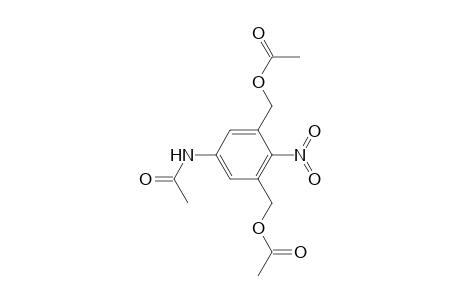 Acetamide, N-[3,5-bis[(acetyloxy)methyl]-4-nitrophenyl]-