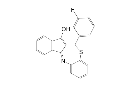 6-(3-fluorophenyl)-6H-indeno[2,1-c][1,5]benzothiazepin-7-ol