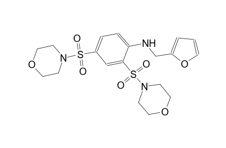 2-furanmethanamine, N-[2,4-bis(4-morpholinylsulfonyl)phenyl]-