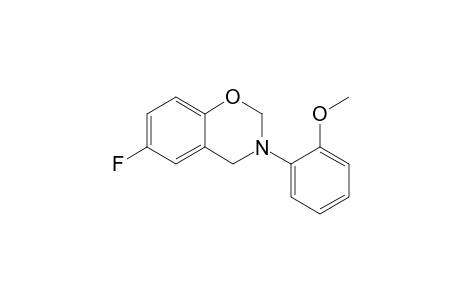 2H-Benzo[e][1,3]oxazine, 6-fluoro-3-(2-methoxyphenyl)-3,4-dihydro-